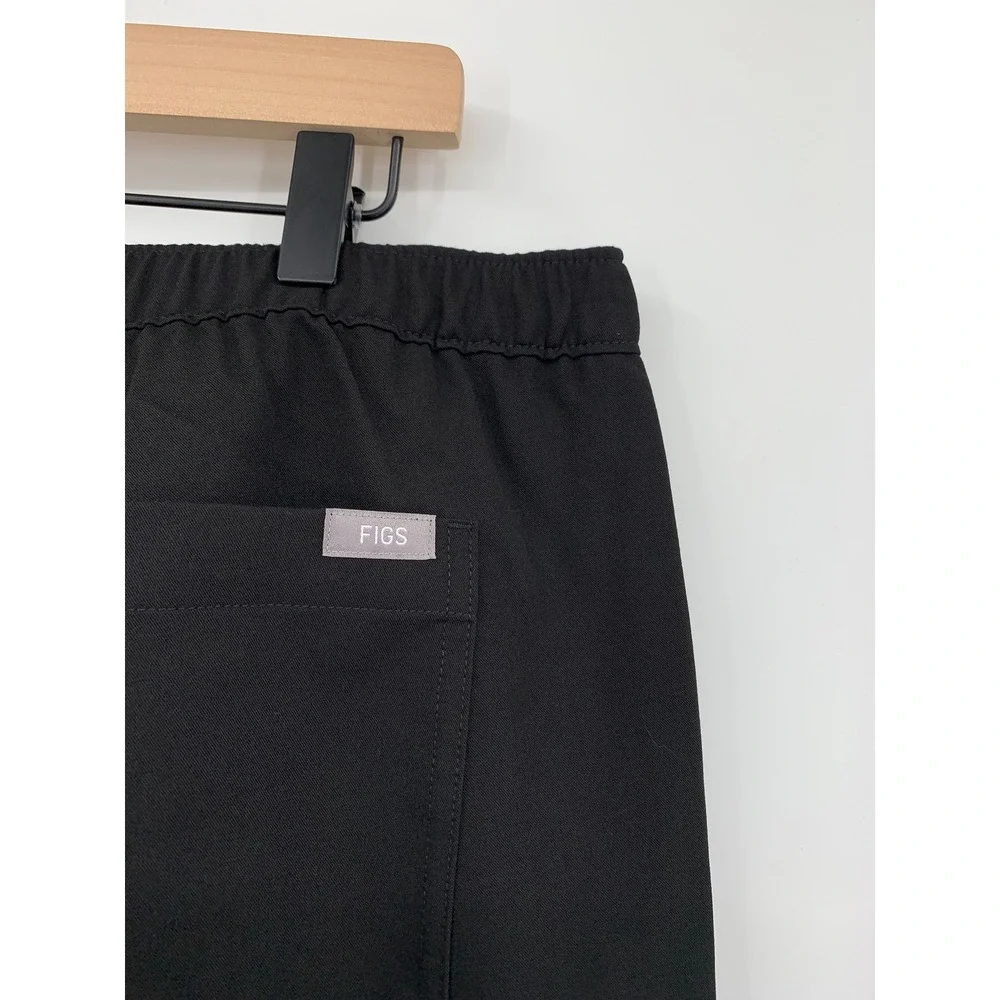 Figs Pisco Straight Leg Scrub Pant Mens XL Black Technical Comfort Medical NEW